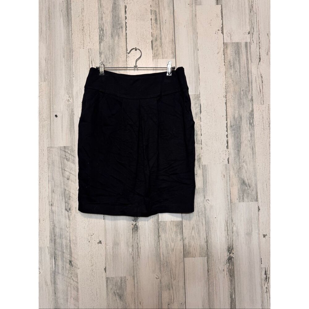 Style & Co Women’s Black Stretch Pencil Skirt Size 8 Career Office Classic Knee